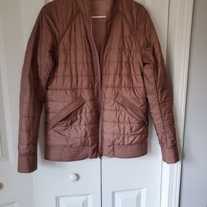 Lululemon bomber jacket. Reversible. Size 8